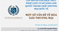 Training On Legal Knowledge - Dispute Resolution Skills By Commercial Arbitration Or Commercial Mediation
