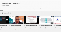 Announcement: ADR VIETNAM CHAMBERS Youtube Channel Launch